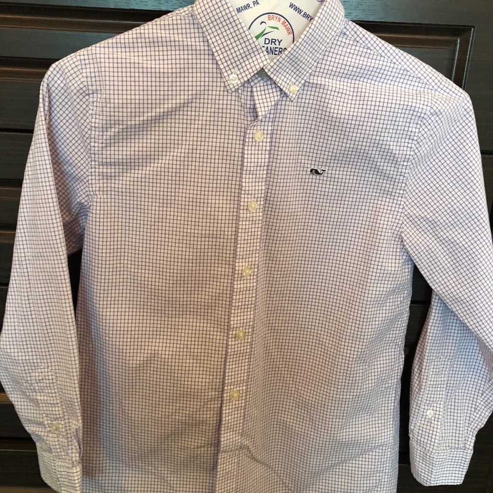 Vineyard Vines Boys Dress Shirt (12-14)